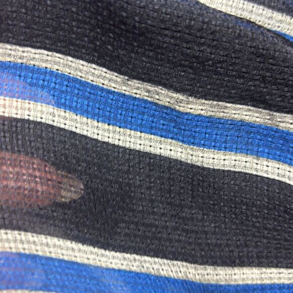 Fendi Elegant Striped Cold Shoulder mini Dress, US4 - Picture 8 of 11